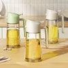 2-in-1 Oil Dispenser Bottle 470ml – Spray & Pour Oil Mister