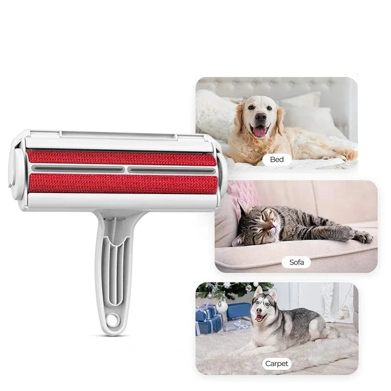 Pet Hair Remover Roller – Self-Cleaning Lint Roller for Dog & Cat Hair