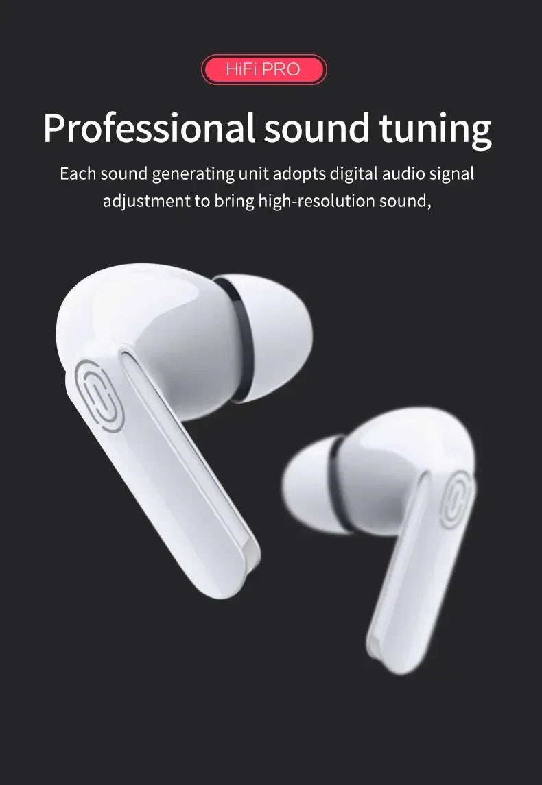 TWS Air Pro Wireless Earbuds – Bluetooth 5.0 Touch Control Earphones with Mic