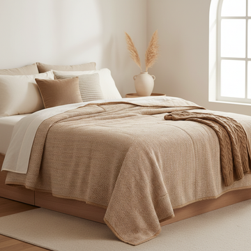 Weighted Blanket – Premium Heavy Blanket for Deep Sleep & Anxiety Relief