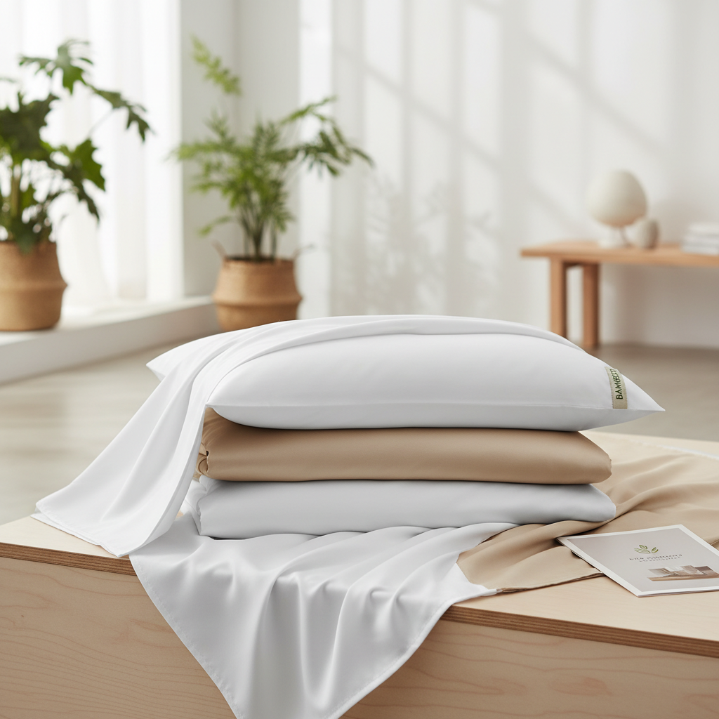 Bamboo Bed Sheet Set – Silky Soft & Cooling Sheets for Better Sleep