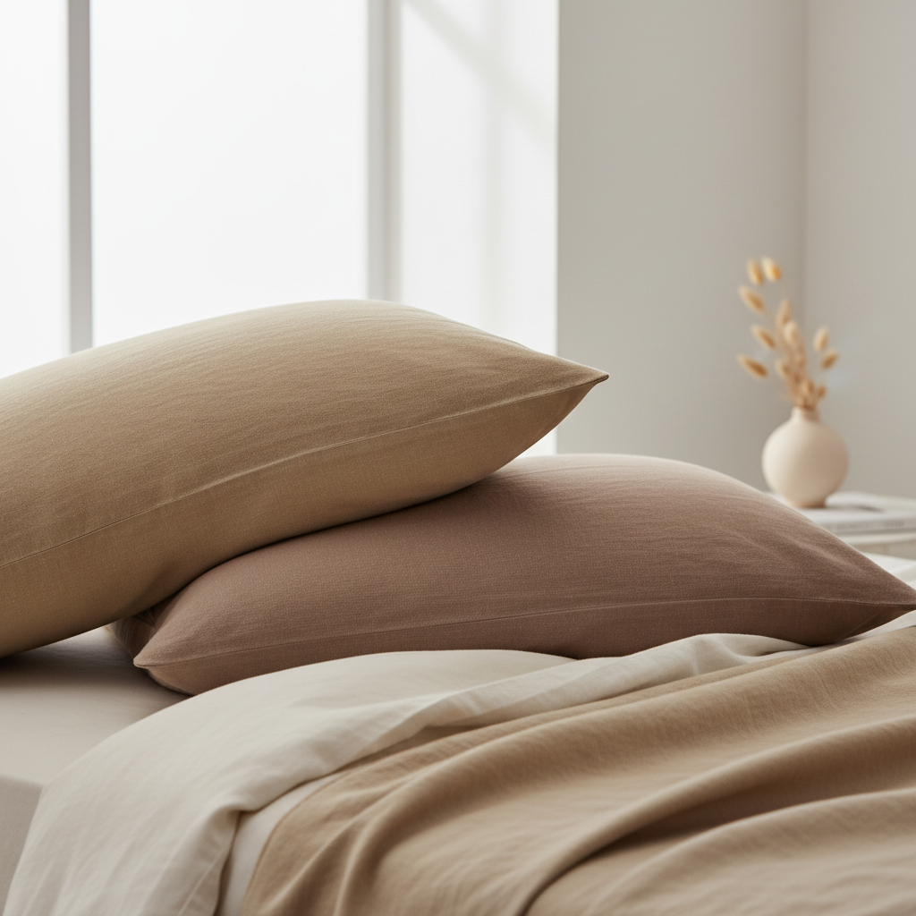 Linen Pillow Covers – Set of 2 Breathable & Soft Cushion Cases