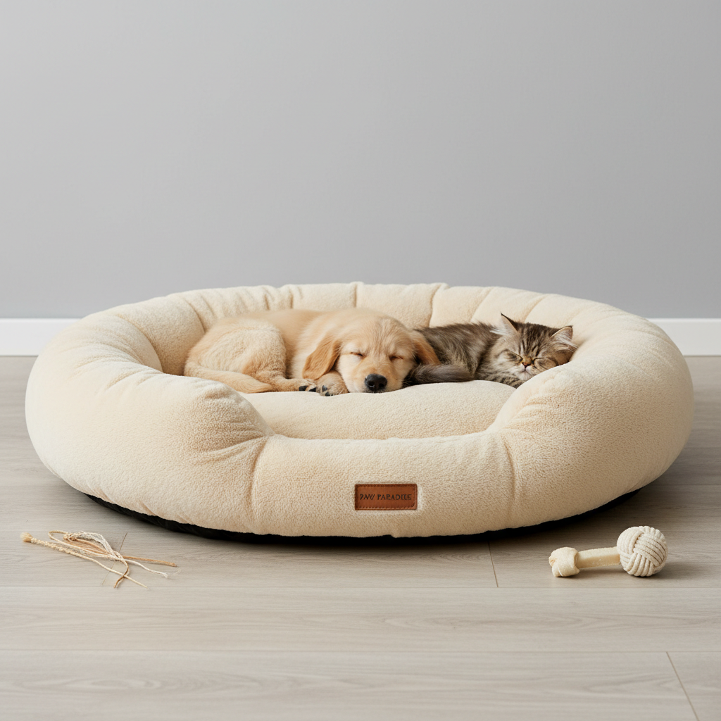 Orthopedic Pet Bed – Memory Foam Dog & Cat Bed for Joint Relief