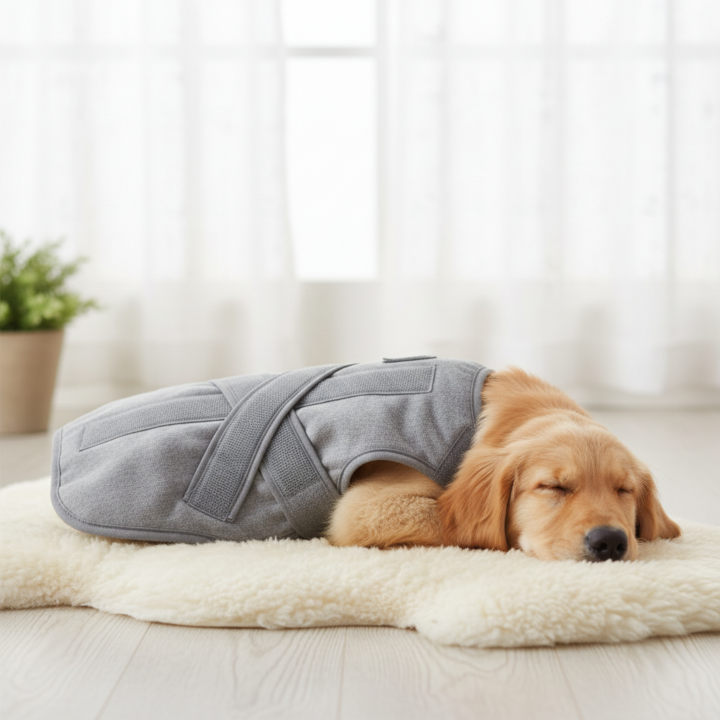 Calming Anxiety Vest for Dogs – Stress Relief Wrap