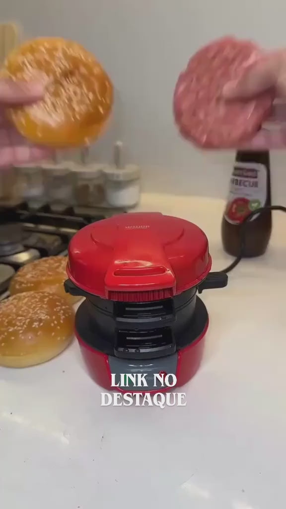 Burger Maker Machine - Electric Burger Press & Patty Former