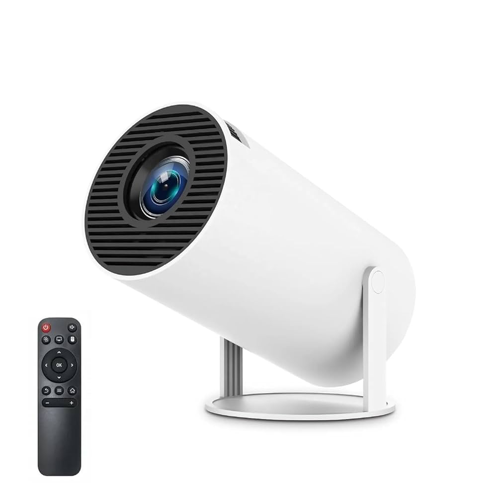 HY300 Mini Projector 1080P Support - Portable Home Theater with WiFi Bluetooth