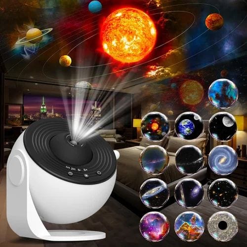 Night Light Galaxy Projector – Star & Galaxy LED Projector for Bedroom & Kids Room