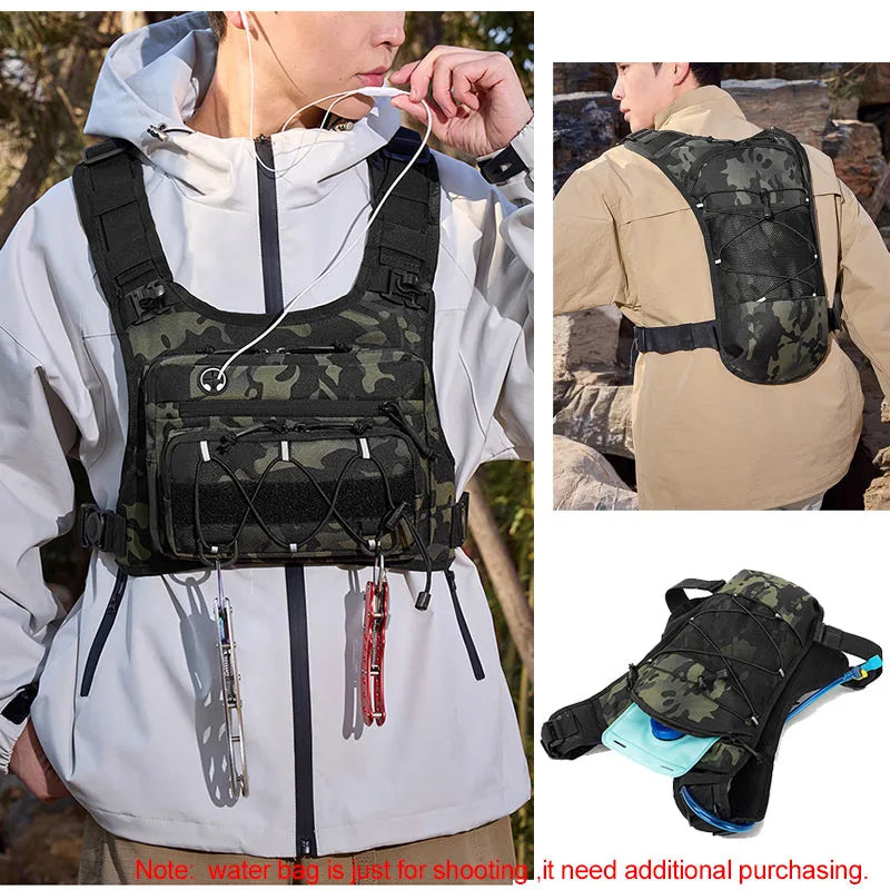 Hydration Backpack Vest - Running Hydration Vest with 2L Bladder