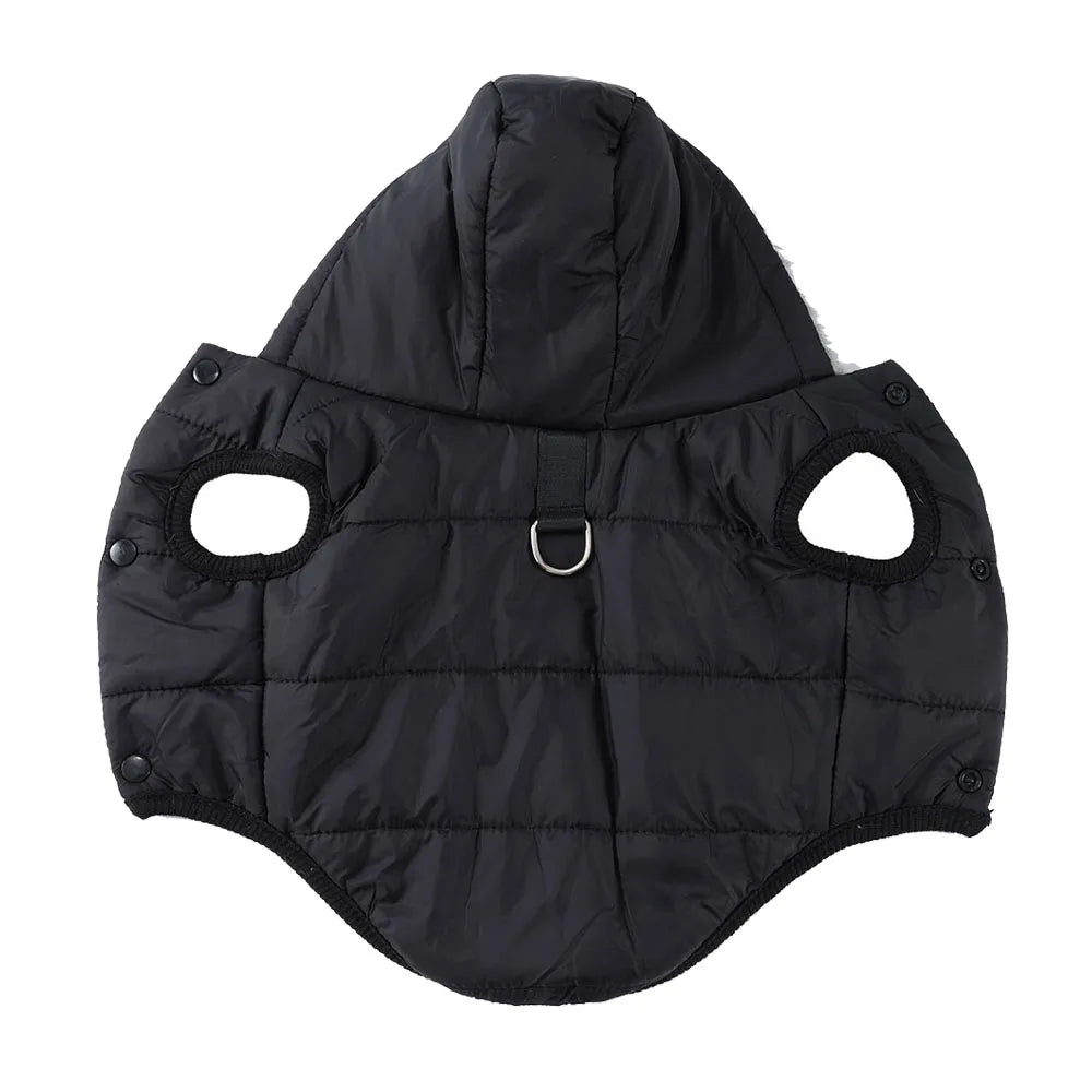 Cozy Hooded Pet Jacket - Warm Fleece Hoodie for Dogs & Cats