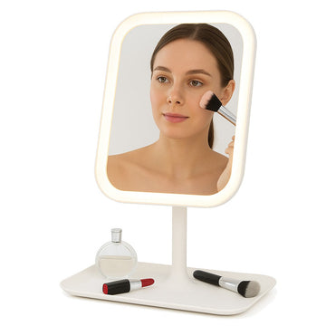 LED Makeup Mirror – Lighted Vanity Mirror with Adjustable Brightness