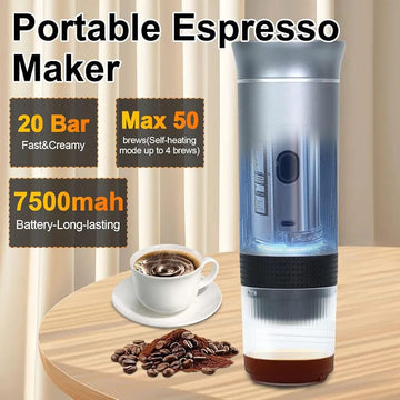 Portable Coffee Maker – Compact Travel Coffee Brewer for Home, Office & Outdoors
