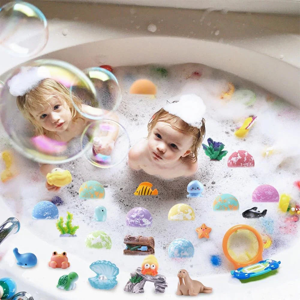 Bath Bombs for Kids – Fun Colorful Fizzing Set for Children