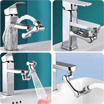 Arm Swivel Faucet Extension – 360° Rotating Kitchen & Bathroom Tap Extender