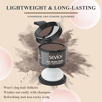 Hairline Powder – Instant Hair Filler & Root Touch-Up Powder for Thinning Hair