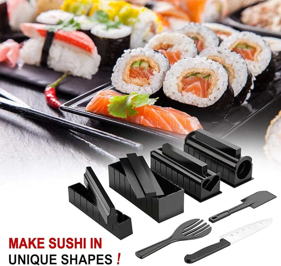 Sushi Maker Kit – Complete Home Sushi Rolling Set for Beginners & Pros