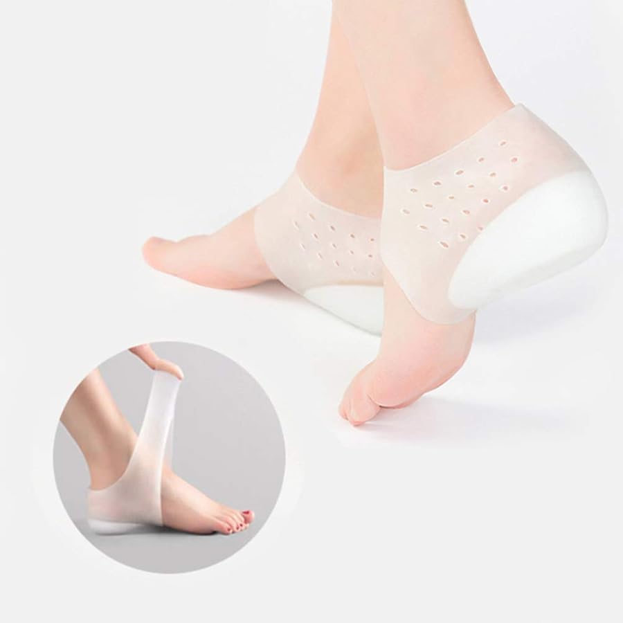 Invisible Height Increasing Socks – Discreet Heel Lift Insole Socks for Men & Women