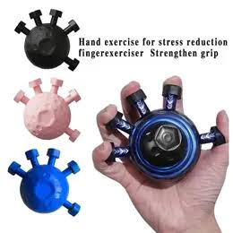 Finger Grip Strengthener - Hand Grip Exerciser for Strength