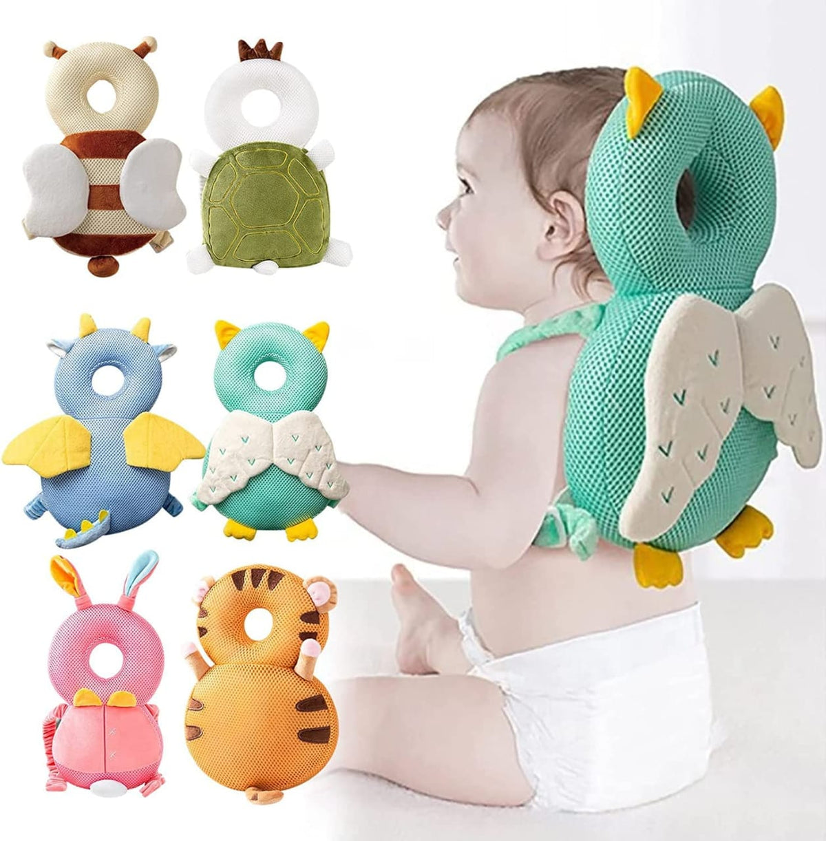 Newborn Protection Pillow – Safe & Soft Head Support Cushion for Baby