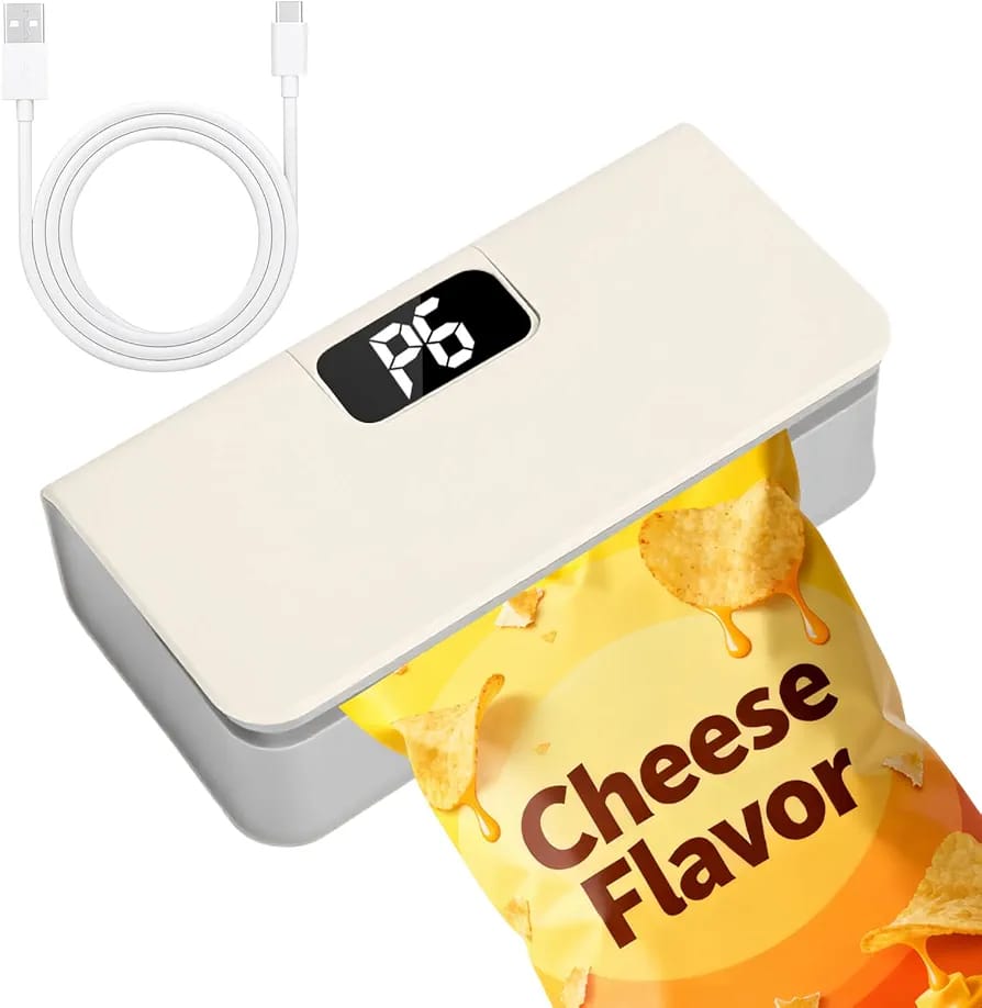 Kitchen Bag Sealer – Portable Heat Sealer for Food Freshness & Storage
